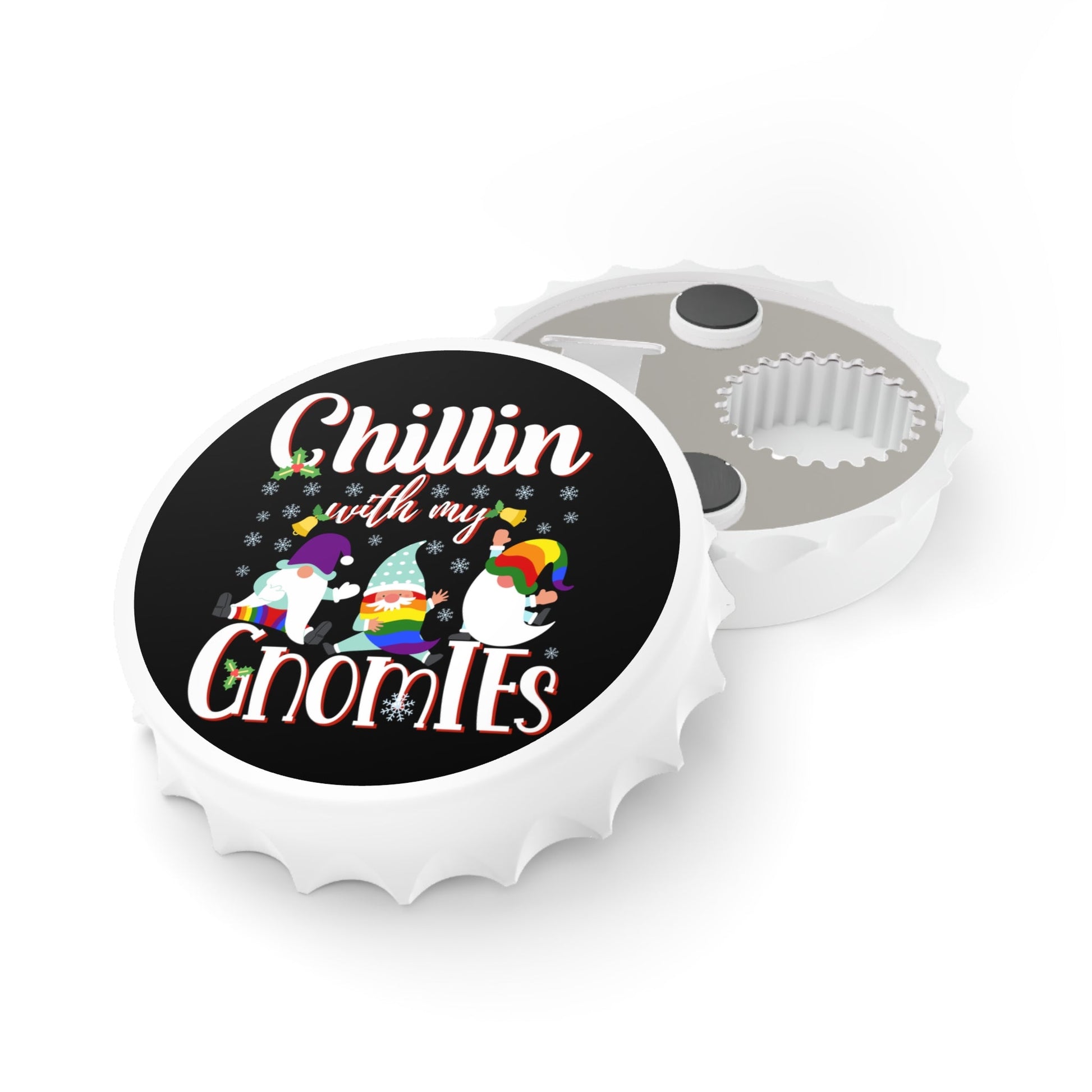 Kitchen Accessories - Chillin With My Gnomies Festive Bottle Opener