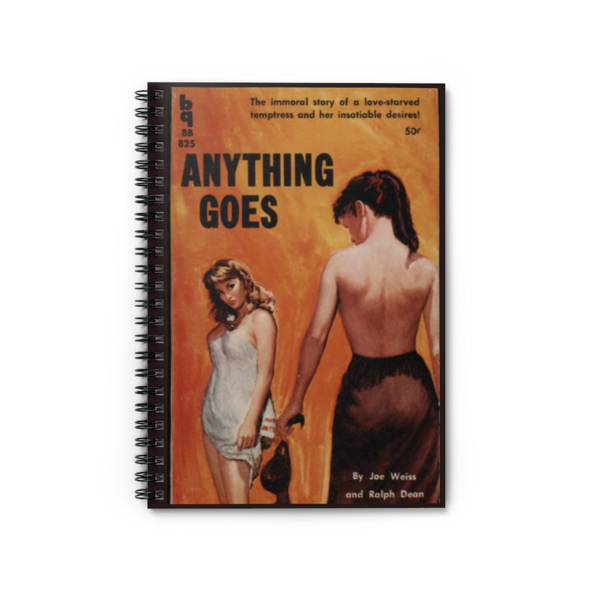 Paper Products - Anything Goes  - Spiral Ruled Line Notebook