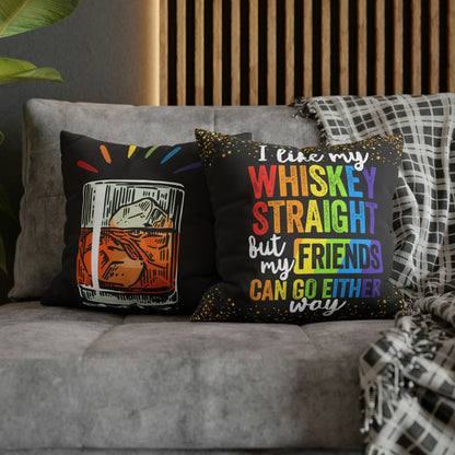 Cushion Cover - My Whiskey Straight Cushion Cover