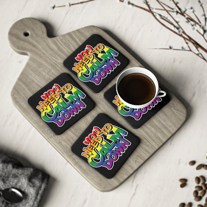 Coasters - You Need To Calm Down Coaster Set