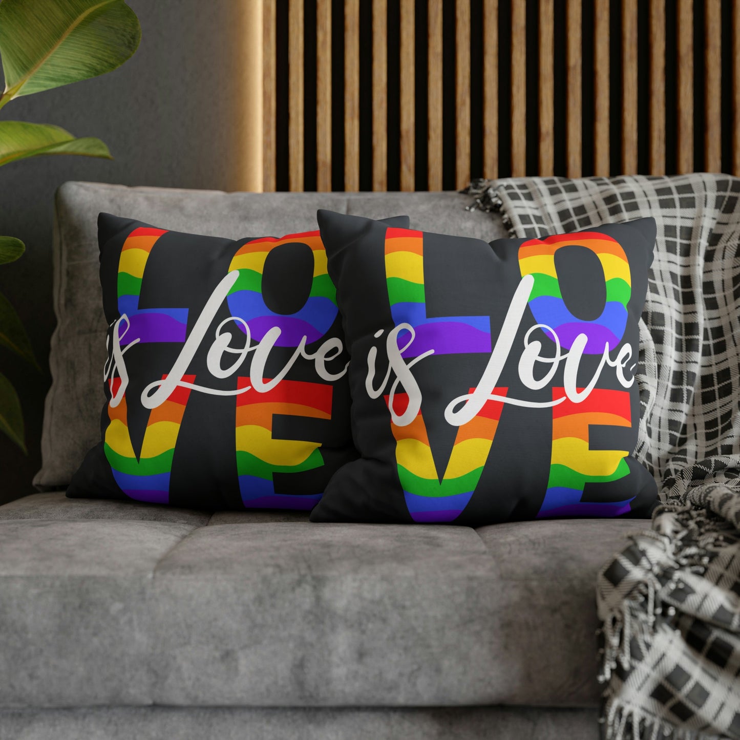 Home Decor - Love Is Love Cushion Cover