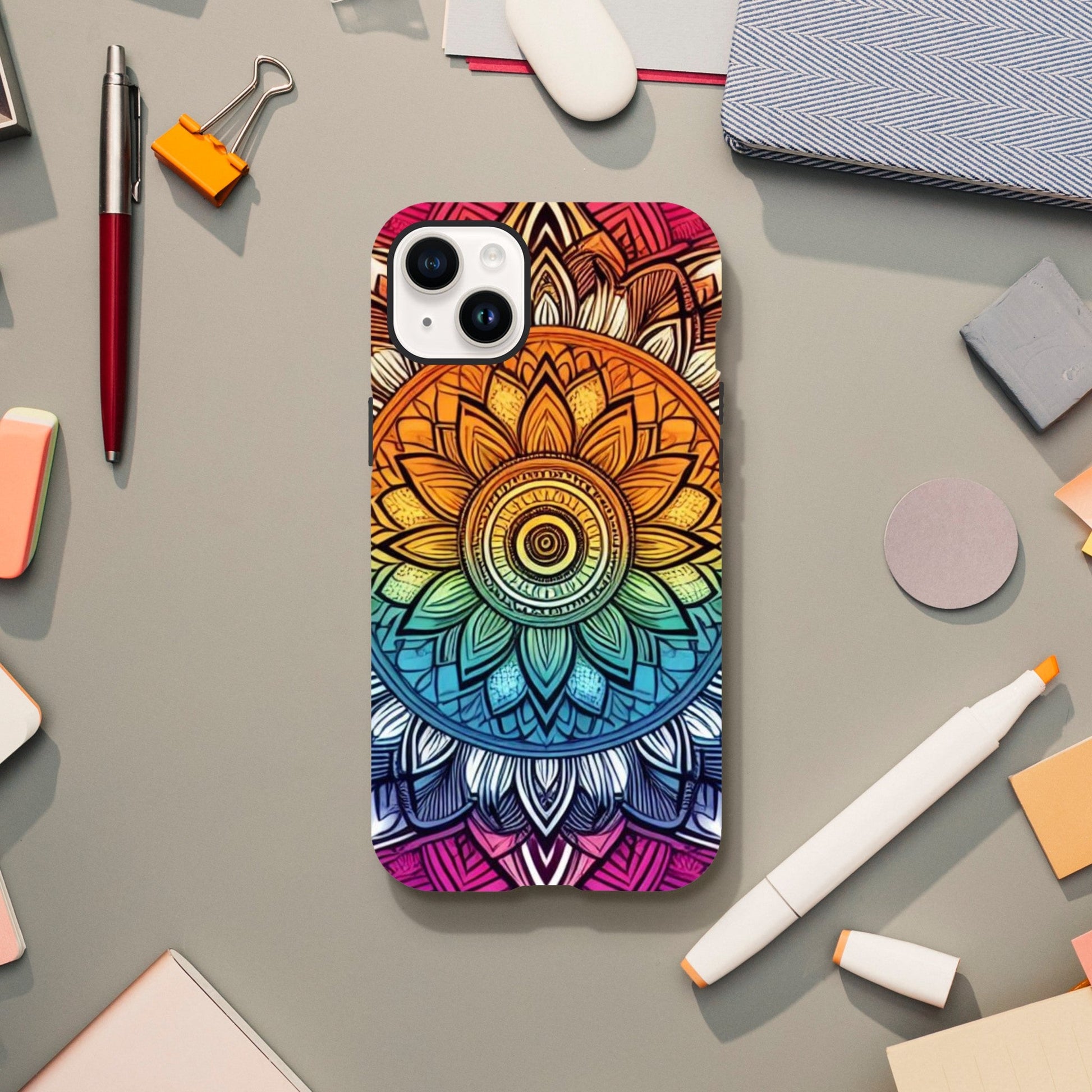 Mobile Phone Cases - Tribal Pride Drum - IPhone Case - Samsung Case - Clear - Flexi - Bio - Slim - Tough - LGBTQIA+ Mobile Phone Cases