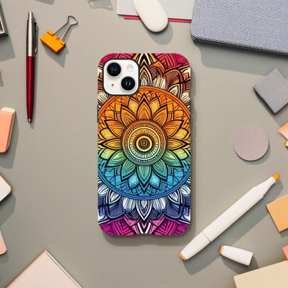 Mobile Phone Cases - Tribal Pride Drum - IPhone Case - Samsung Case - Clear - Flexi - Bio - Slim - Tough - LGBTQIA+ Mobile Phone Cases