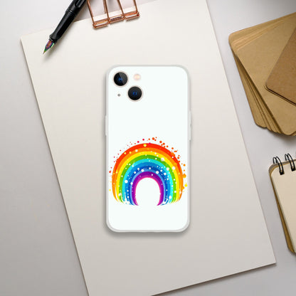 Mobile Phone Case - Fruity Rainbow Pride Flexi Phone Case - LGBTQIA+ Queer