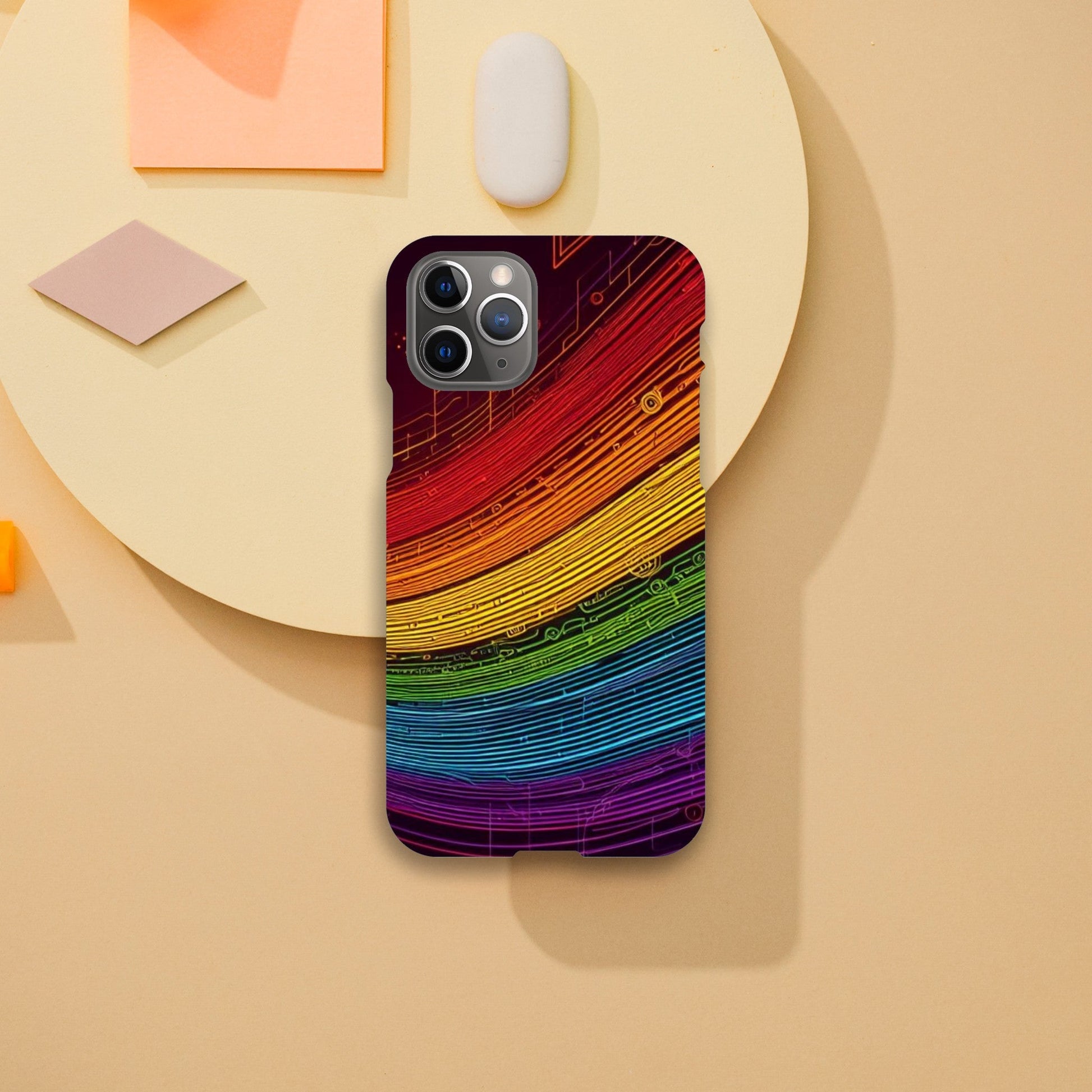 Mobile Phone Case - Pride Strings - IPhone Case - Samsung Case - Clear - Flexi - Bio - Slim - Tough - LGBTQIA+ Mobile Phone Cases