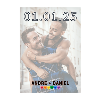 LGBTQIA+ Queer All About You - Save the Date Cards