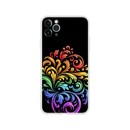 Mobile Phone Case - Pride Ferns- IPhone Case - Samsung Case - Clear - Flexi - Bio - Slim - Tough - LGBTQIA+ Mobile Phone Cases