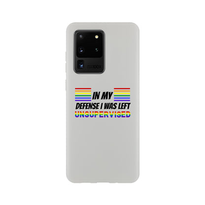 Phone Case - In My Defence - IPhone Case - Samsung Case - Clear - Flexi - Bio - Slim - Tough - LGBTQIA+ Mobile Phone Cases