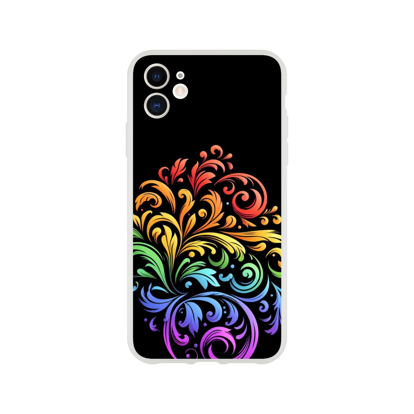 Mobile Phone Case - Pride Ferns- IPhone Case - Samsung Case - Clear - Flexi - Bio - Slim - Tough - LGBTQIA+ Mobile Phone Cases