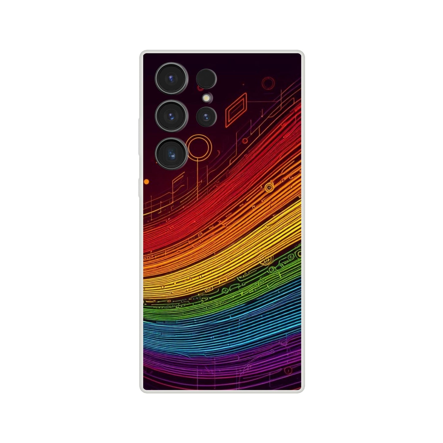 Mobile Phone Case - Pride Strings - IPhone Case - Samsung Case - Clear - Flexi - Bio - Slim - Tough - LGBTQIA+ Mobile Phone Cases