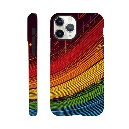 Mobile Phone Case - Pride Strings - IPhone Case - Samsung Case - Clear - Flexi - Bio - Slim - Tough - LGBTQIA+ Mobile Phone Cases