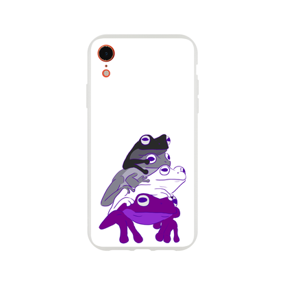 Mobile Phone Case - Asexual Frog Stack Flexi Phone Case