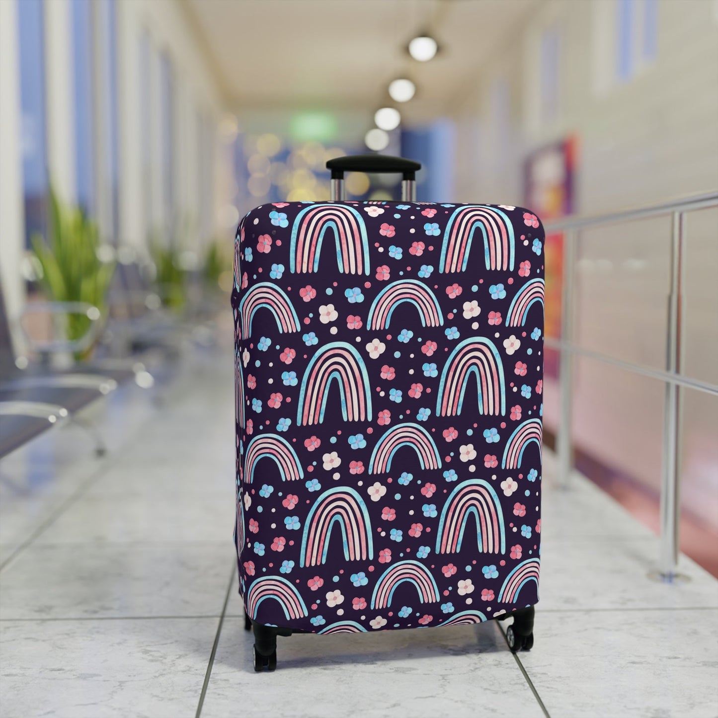 Accessories - Trans Pride Rainbow Luggage Cover