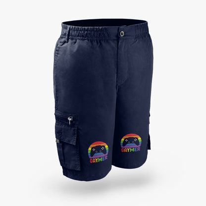 LGBTQIA+ Queer Gaymer Cargo Shorts