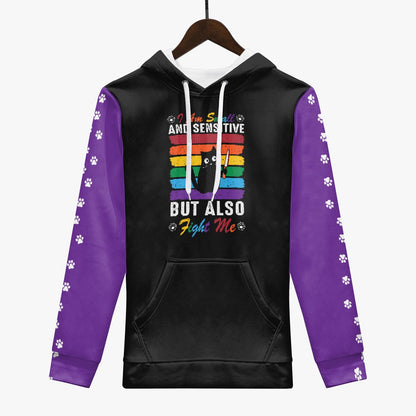 LGBTQIA+ Queer Fight Me Hoodie