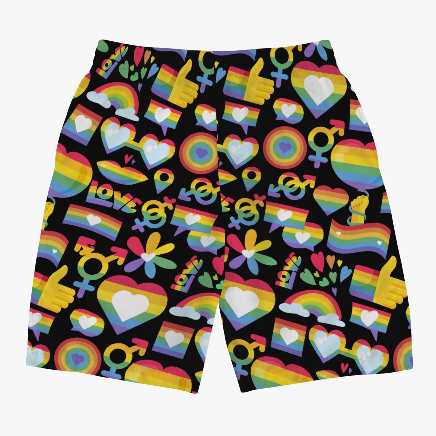 LGBTQIA+ Queer Pride Sassy Pants Boardshorts