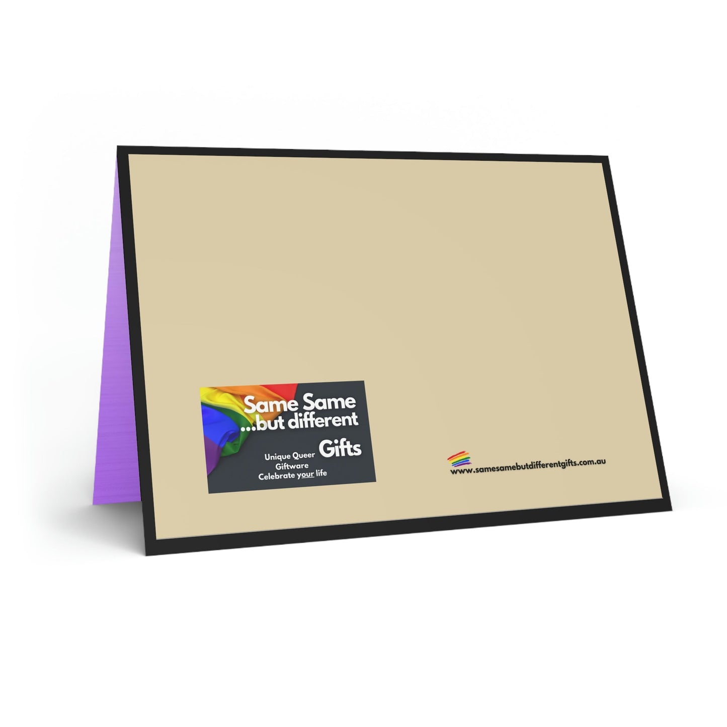 Blank Greeting Card - Stronger Together - LGBTQIA+ Queer Pride Blank Greeting Card