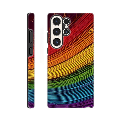 Mobile Phone Case - Pride Strings - IPhone Case - Samsung Case - Clear - Flexi - Bio - Slim - Tough - LGBTQIA+ Mobile Phone Cases