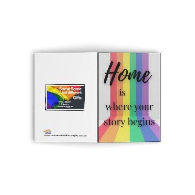 Greeting Card - New Home Housewarming Greeting Card