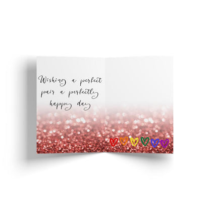 Greeting Card - LGBTQIA+ Perfect Anniversary Greeting  Card