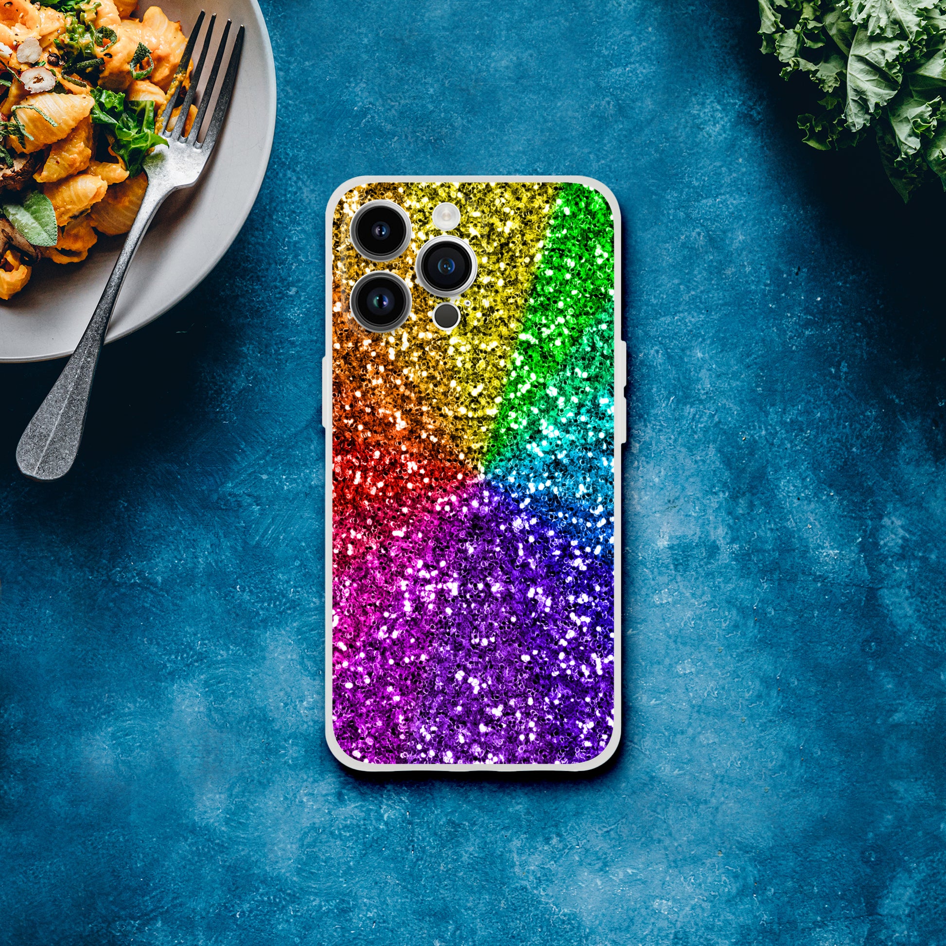 Mobile Phone Case - Pride Glitter Flexi Phone Case