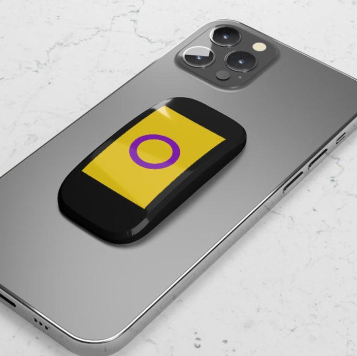 Phone Grip - Intersex Flag Phone Grip