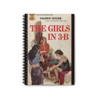 Notebooks - The Girls In 3B - Spiral Ruled Line Notebook