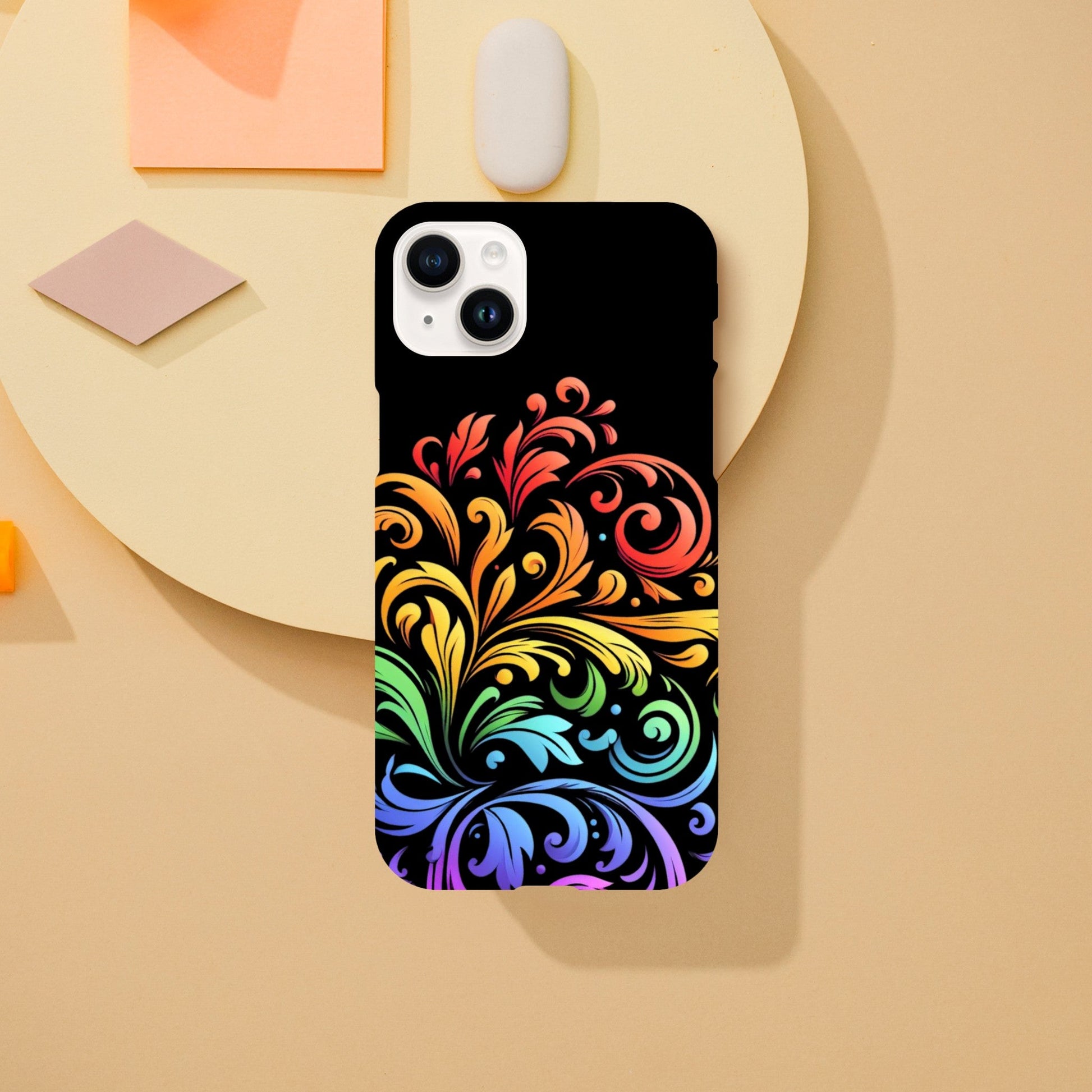 Mobile Phone Case - Pride Ferns- IPhone Case - Samsung Case - Clear - Flexi - Bio - Slim - Tough - LGBTQIA+ Mobile Phone Cases