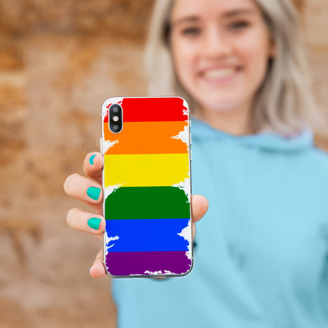 Mobile Phone Case - Splash Of Pride Flexi Phone Case