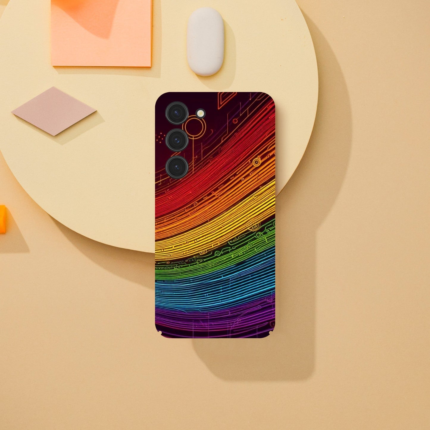 Mobile Phone Case - Pride Strings - IPhone Case - Samsung Case - Clear - Flexi - Bio - Slim - Tough - LGBTQIA+ Mobile Phone Cases