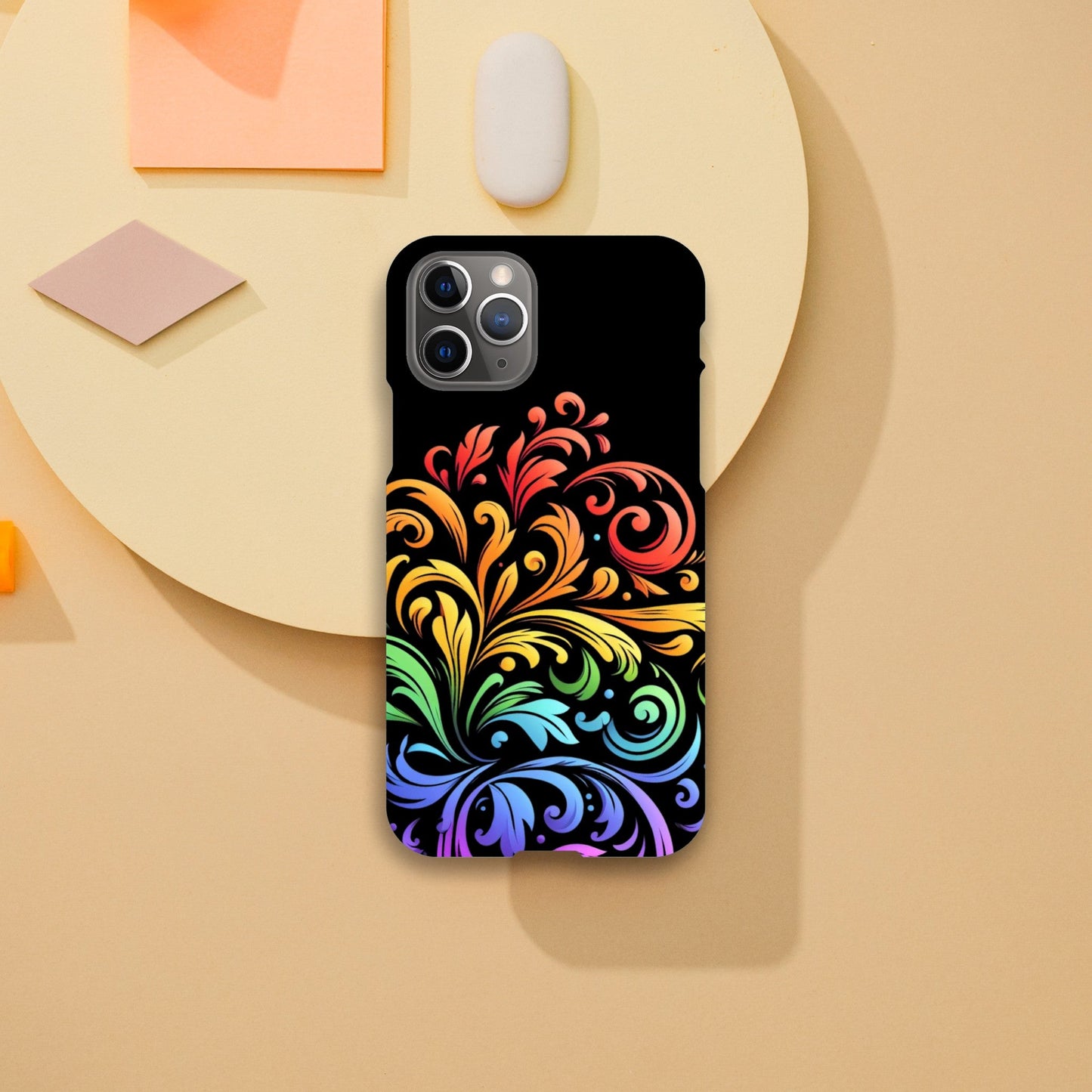 Mobile Phone Case - Pride Ferns- IPhone Case - Samsung Case - Clear - Flexi - Bio - Slim - Tough - LGBTQIA+ Mobile Phone Cases