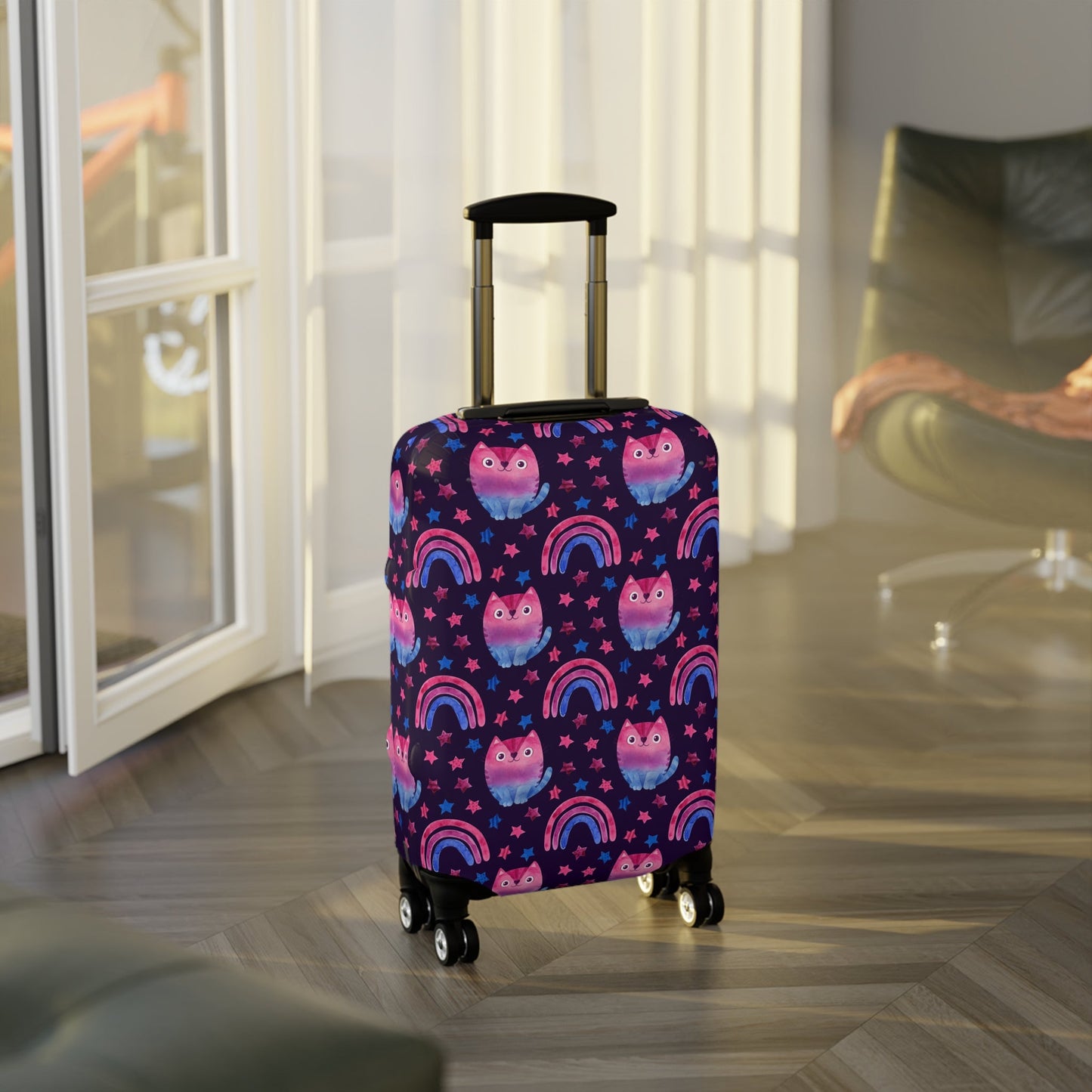 Accessories - Bi Kitty Pride Luggage Cover