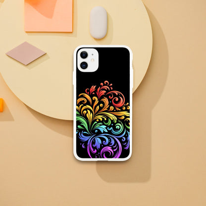 Mobile Phone Case - Pride Ferns- IPhone Case - Samsung Case - Clear - Flexi - Bio - Slim - Tough - LGBTQIA+ Mobile Phone Cases