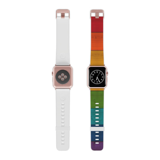 Watch Band - Wooden Pride Watch Band For Apple Watch