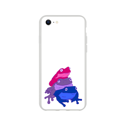 Mobile Phone Case - Bisexual Frog Stack Flexi Phone Case