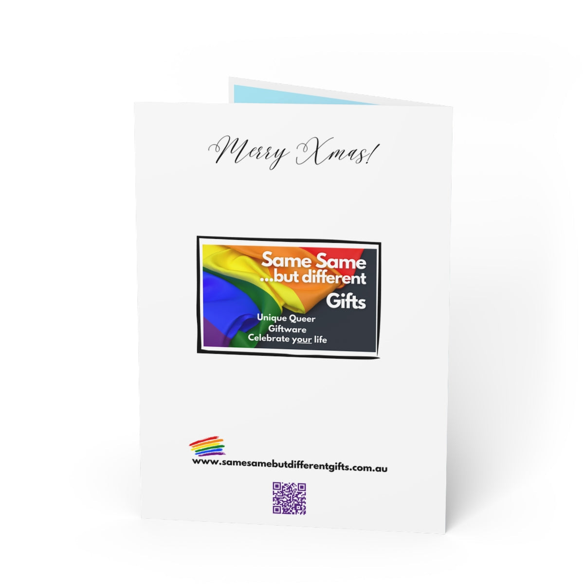 Christmas For All - LGBTQIA+ Queer Greeting Card