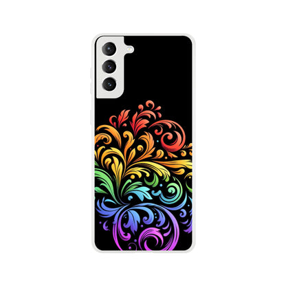 Mobile Phone Case - Pride Ferns- IPhone Case - Samsung Case - Clear - Flexi - Bio - Slim - Tough - LGBTQIA+ Mobile Phone Cases