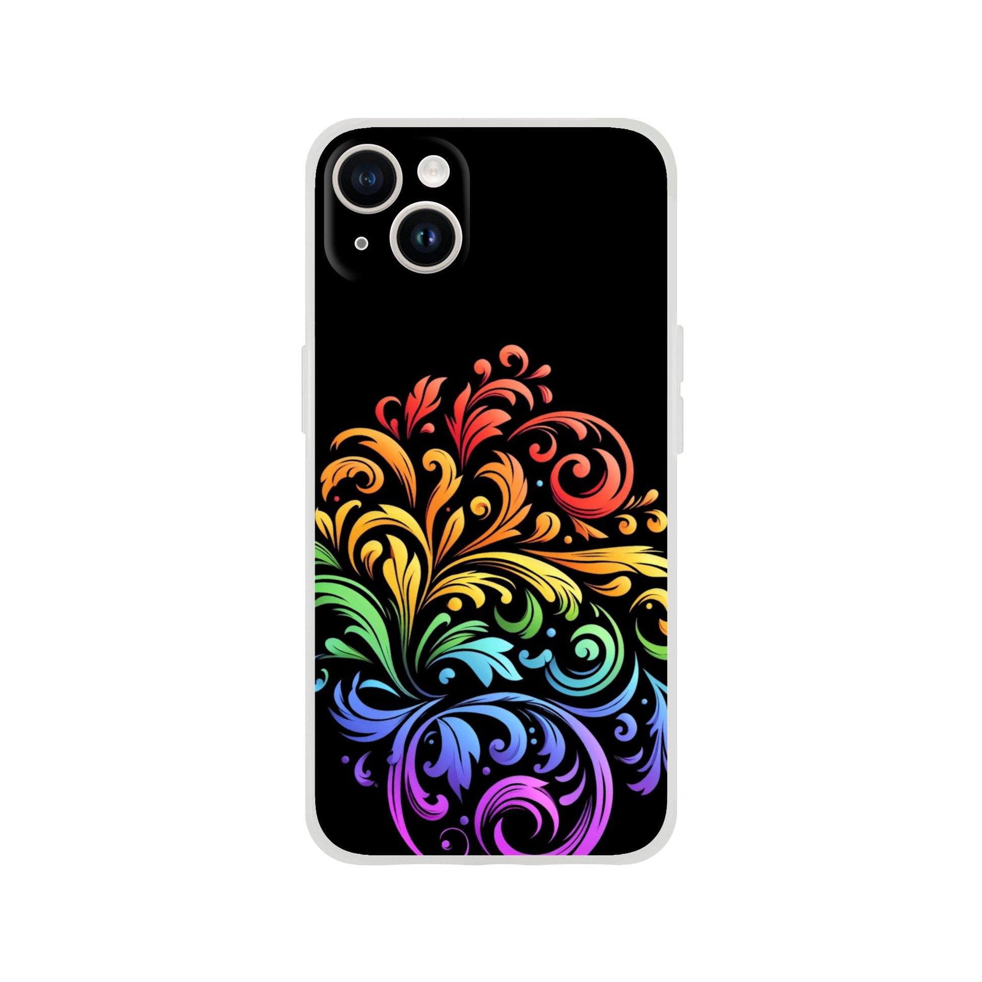 Mobile Phone Case - Pride Ferns- IPhone Case - Samsung Case - Clear - Flexi - Bio - Slim - Tough - LGBTQIA+ Mobile Phone Cases