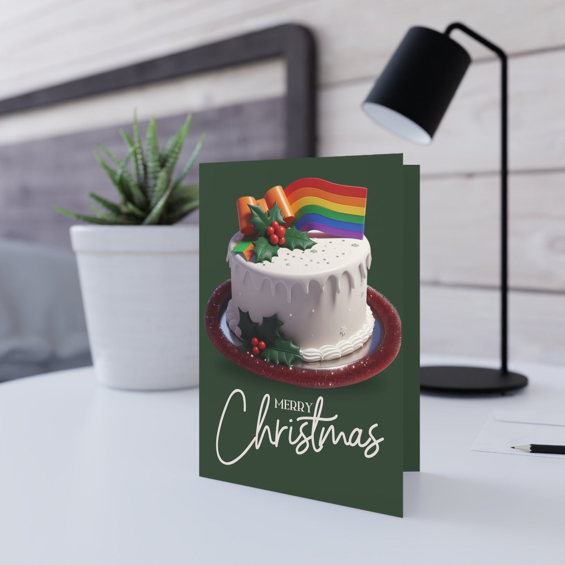 Greeting Card - LGBTQIA+ Queer Wacky Christmas Greeting Card