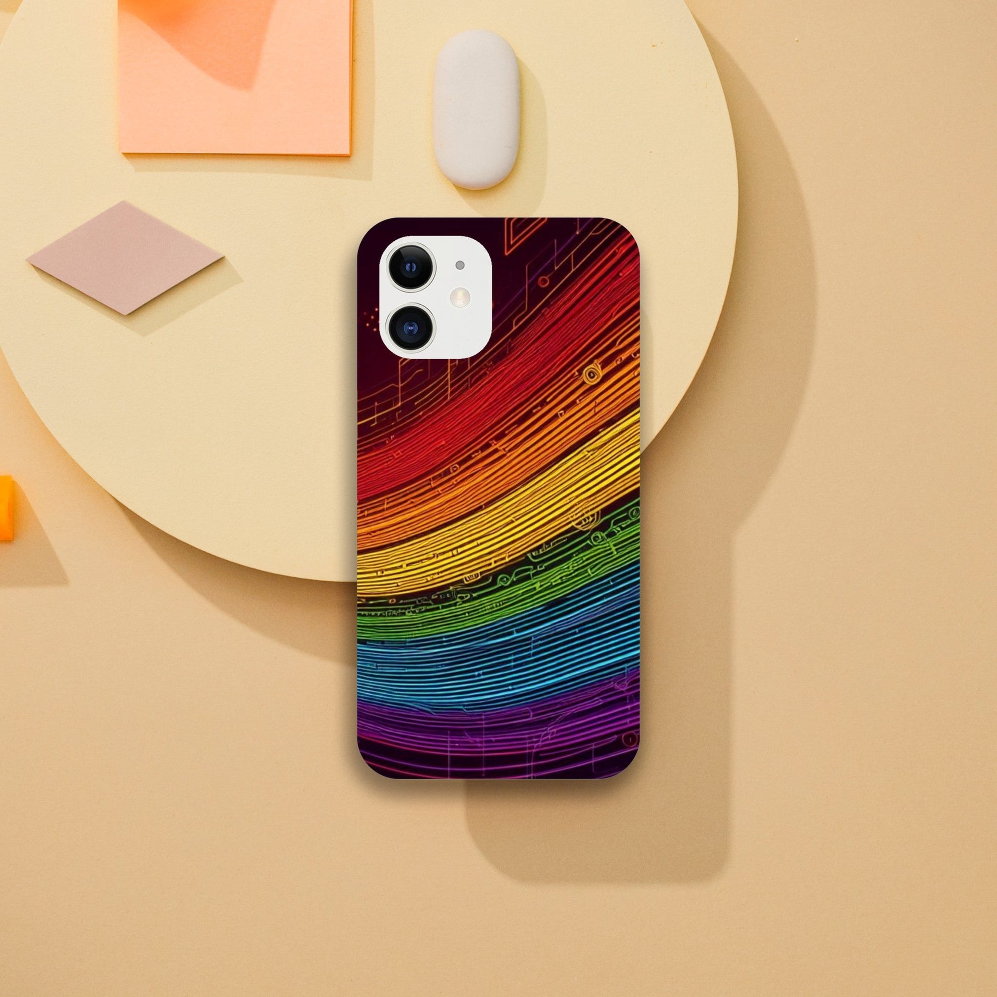 Mobile Phone Case - Pride Strings - IPhone Case - Samsung Case - Clear - Flexi - Bio - Slim - Tough - LGBTQIA+ Mobile Phone Cases