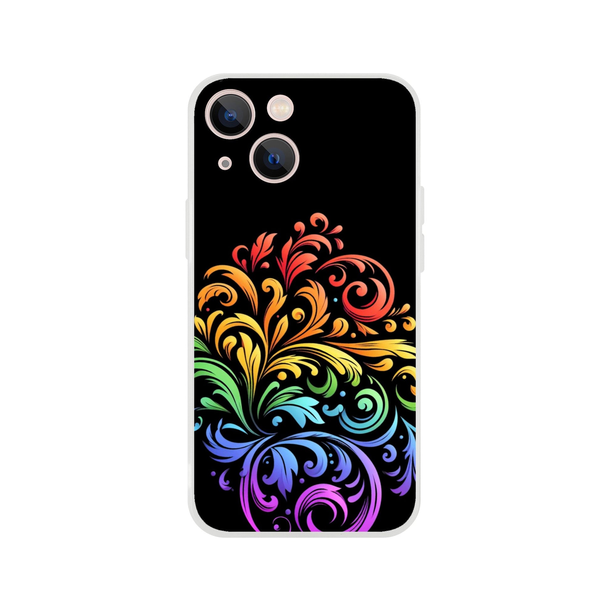 Mobile Phone Case - Pride Ferns- IPhone Case - Samsung Case - Clear - Flexi - Bio - Slim - Tough - LGBTQIA+ Mobile Phone Cases