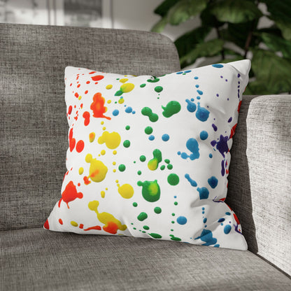 Cushion Cover - Pride Paint Splash Cushion Cover