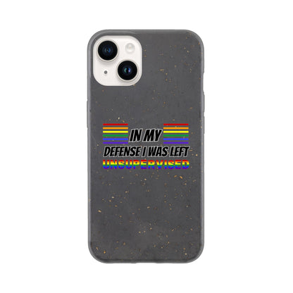 Phone Case - In My Defence - IPhone Case - Samsung Case - Clear - Flexi - Bio - Slim - Tough - LGBTQIA+ Mobile Phone Cases