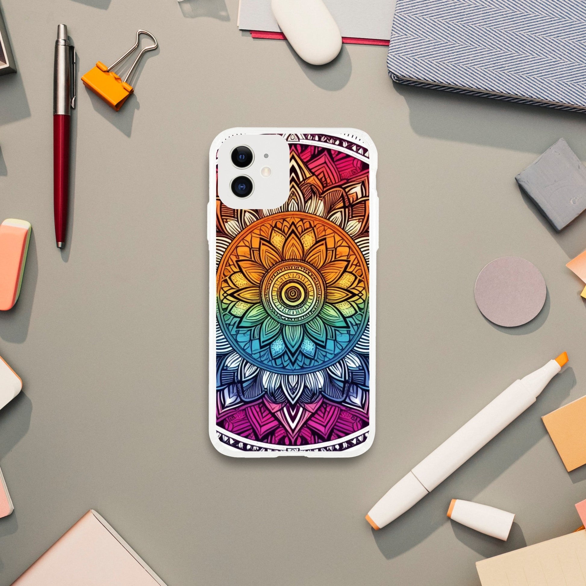 Mobile Phone Cases - Tribal Pride Drum - IPhone Case - Samsung Case - Clear - Flexi - Bio - Slim - Tough - LGBTQIA+ Mobile Phone Cases