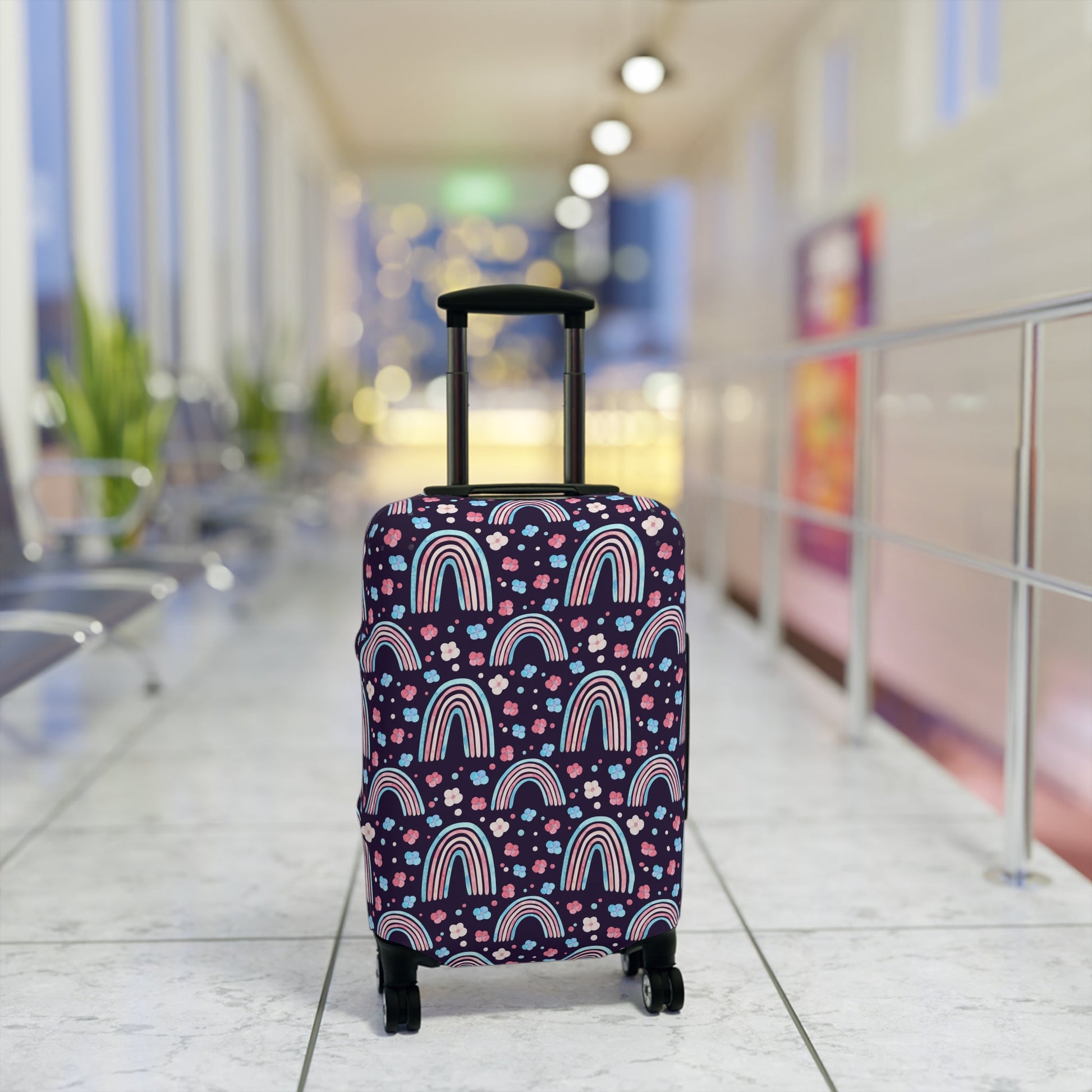 Accessories - Trans Pride Rainbow Luggage Cover