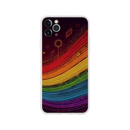 Mobile Phone Case - Pride Strings - IPhone Case - Samsung Case - Clear - Flexi - Bio - Slim - Tough - LGBTQIA+ Mobile Phone Cases