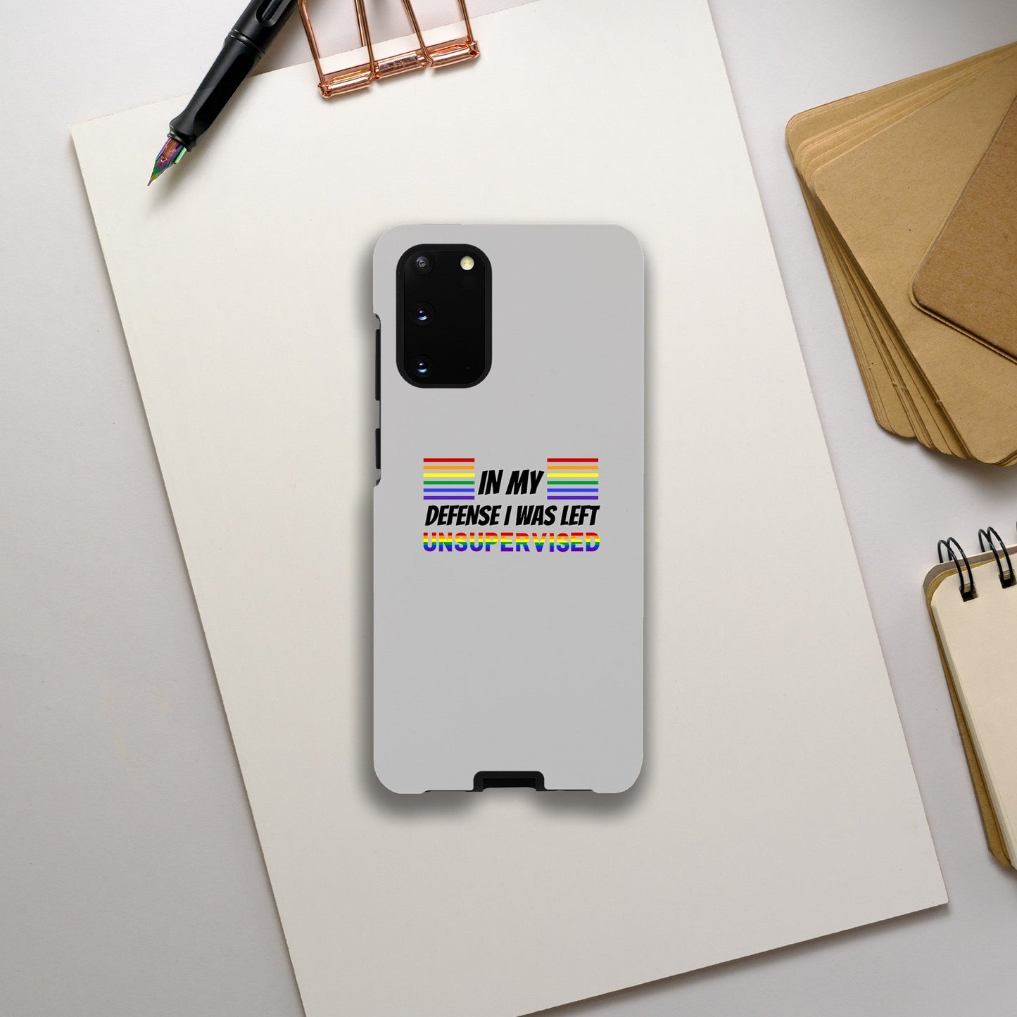 Phone Case - In My Defence - IPhone Case - Samsung Case - Clear - Flexi - Bio - Slim - Tough - LGBTQIA+ Mobile Phone Cases