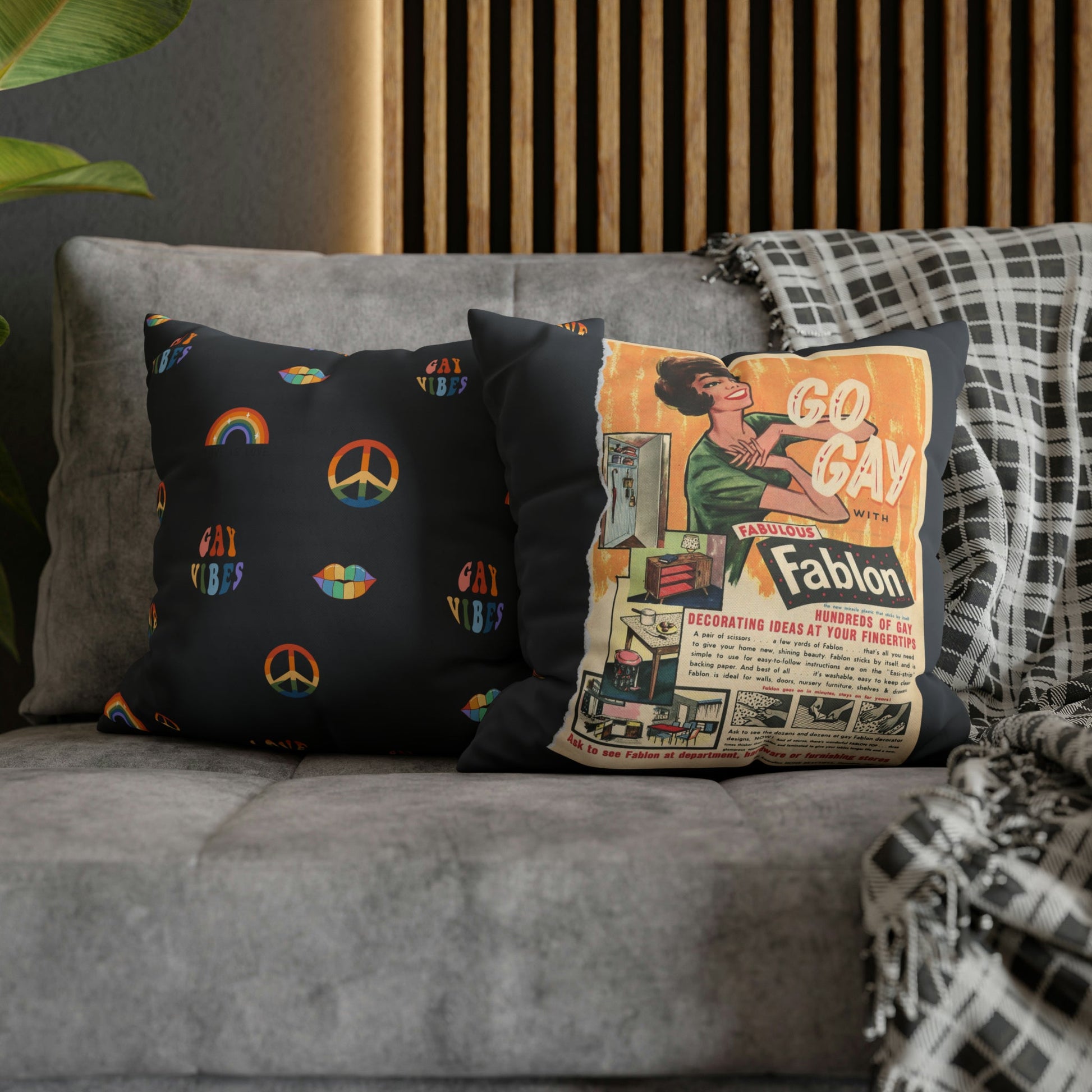 Cushion Cover - Go Gay Cushion Cover