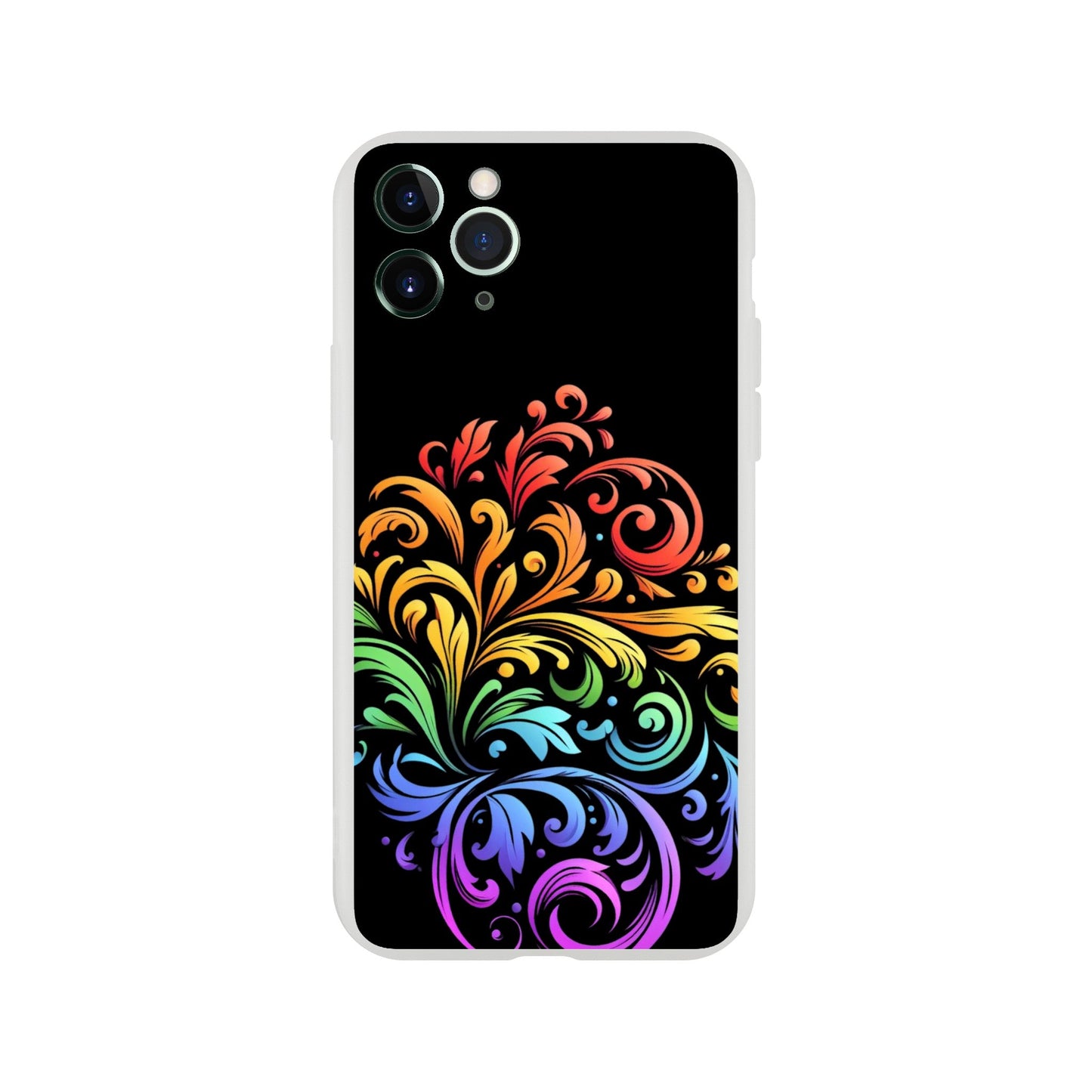 Mobile Phone Case - Pride Ferns- IPhone Case - Samsung Case - Clear - Flexi - Bio - Slim - Tough - LGBTQIA+ Mobile Phone Cases