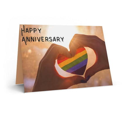 Greeting Card - Anniversary, Friends Greeting Card